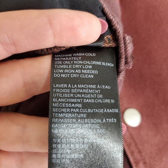 BDG | Wide Leg Two Tone Bi-Color Snap Pocket High Rise Pants - Picture 11 of 11